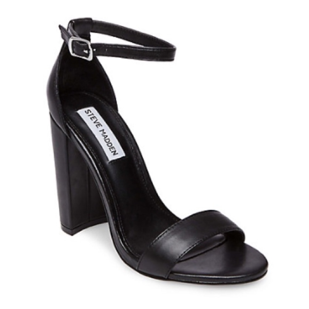 NWT Leather Steve Madden Carrson Heels Size 8